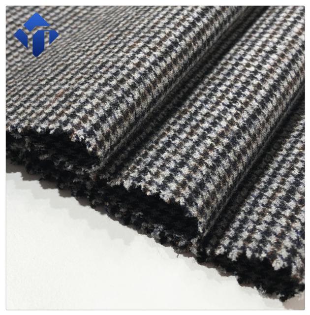 Flannel Fabric Mills Wool Polyester Viscose