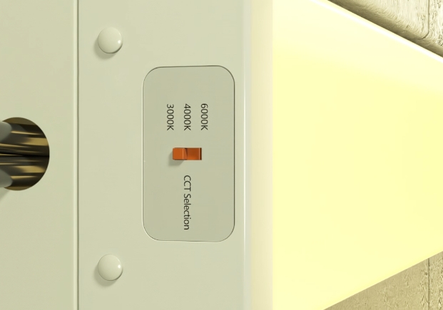 sliding design LED linear lighting Lamp LED Linear Fixture with adjustable color temperature