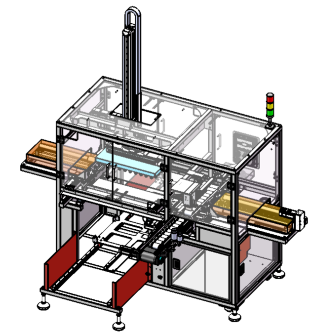 Plastic Bottle Vertical Case Packer