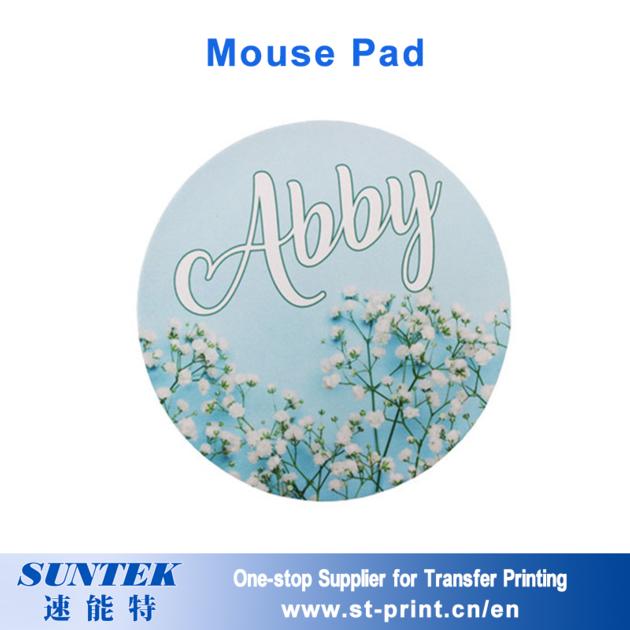 Round Shape Mouse Pad with Sublimation Printing Sublimation Blank