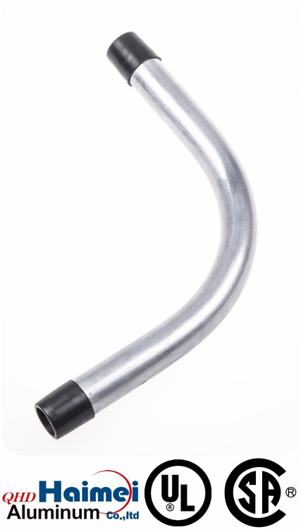 1 1/4" aluminum 90 degree elbows
