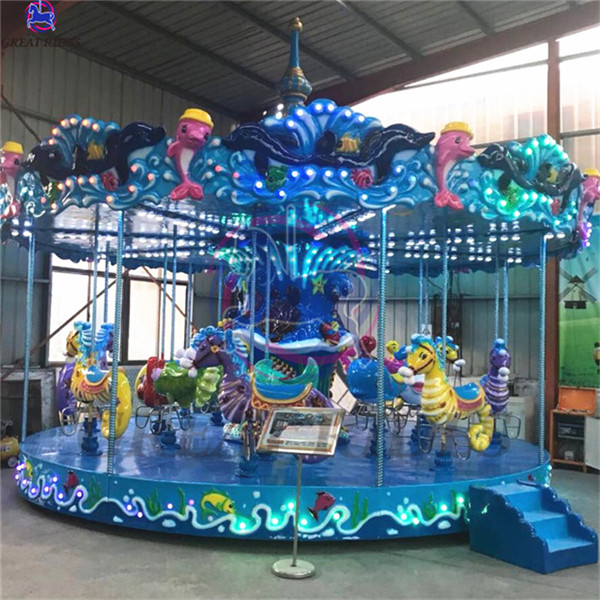 Amusement Park Rides 16 Seats Ocean