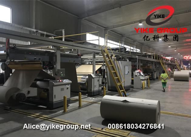 3 Ply Corrugated Cardboard Production Line