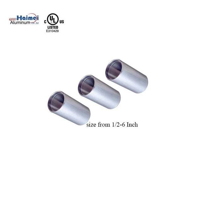 Aluminum Female Coupling full threaded pipe fitting dimensions