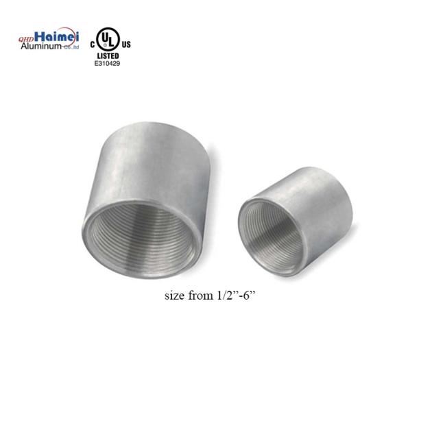 Aluminum Female Coupling Full Threaded Pipe