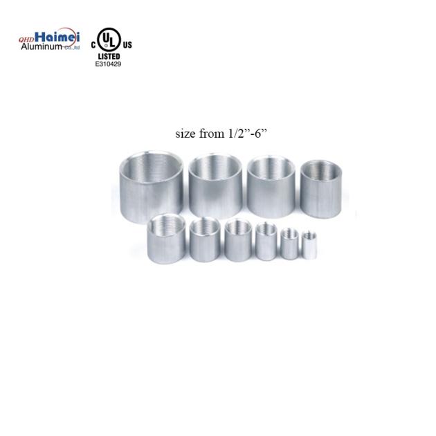 cUL Standard Rigid Aluminum Metal Conduit Connector Union Coupling