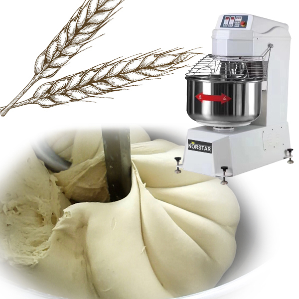 Bakery Equipment Bread Dough Mixer Spiral