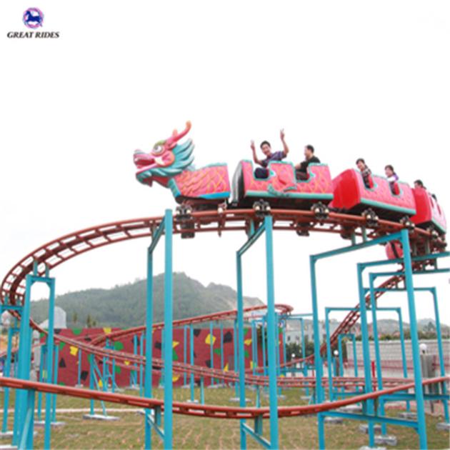 Attractive Amusement Park Rides Sliding Dragon