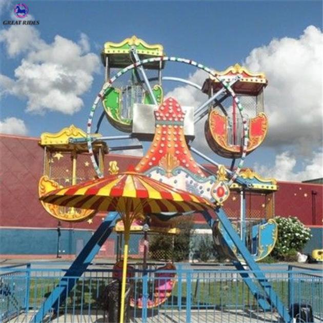 New style children amusement park rides electric mini ferris wheel