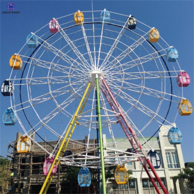 Factory direct rides outdoor amusement park equipment children attraction 20m ferris wheel ride