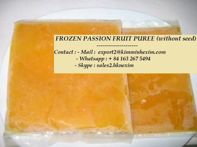 PASSION FRUIT PUREE