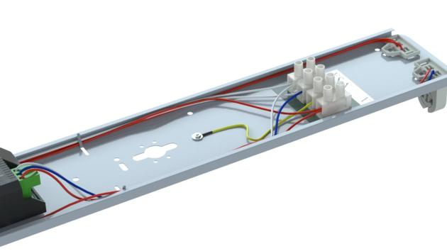 2FT Single Tube Tri Proof Linear