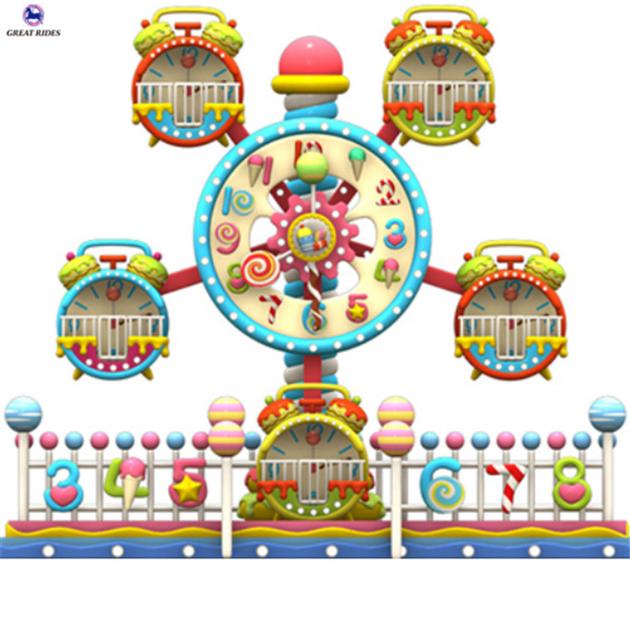 Small investment amusement park attraction kids mini ferris wheel ride