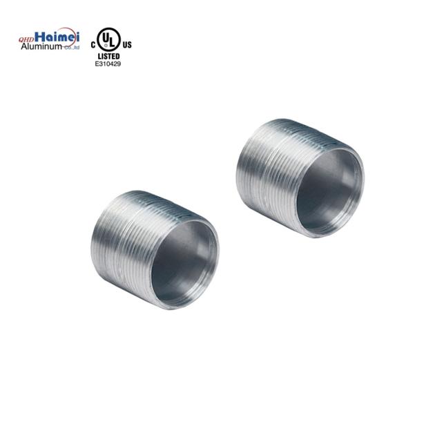2" equal npt Fitting nipple aluminum pipe nipple