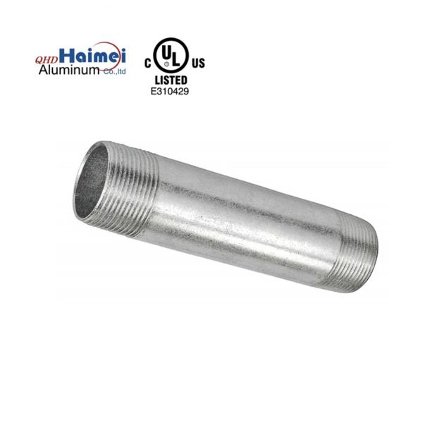 Hose NPT threaded nipple high quality male straight pipe fittings