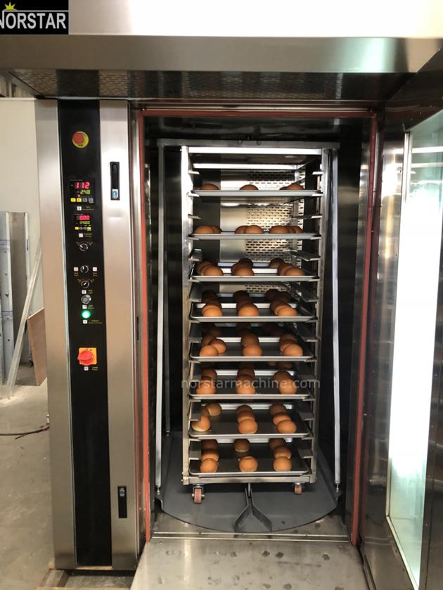 Bakery Equipment Baking Oven Rotary Rack