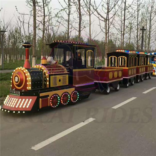 Battery Operated Trackless Train Family Amusement