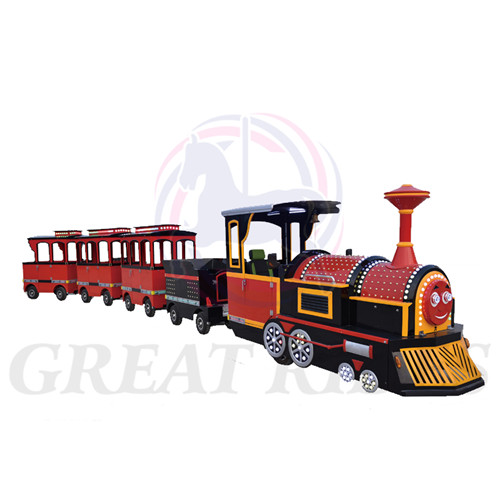 Battery Operated Trackless Train Family Amusement