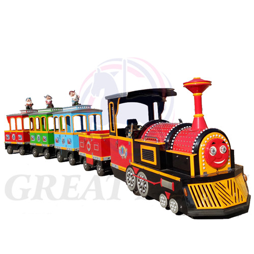 Battery Operated Trackless Train Family Amusement