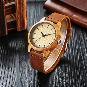 Fashion Wood Bamboo Watch For Unisex