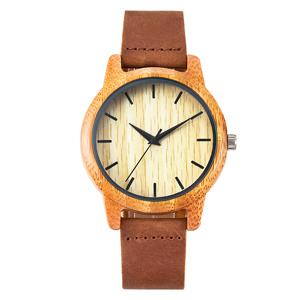 Fashion Wood Bamboo Watch For Unisex
