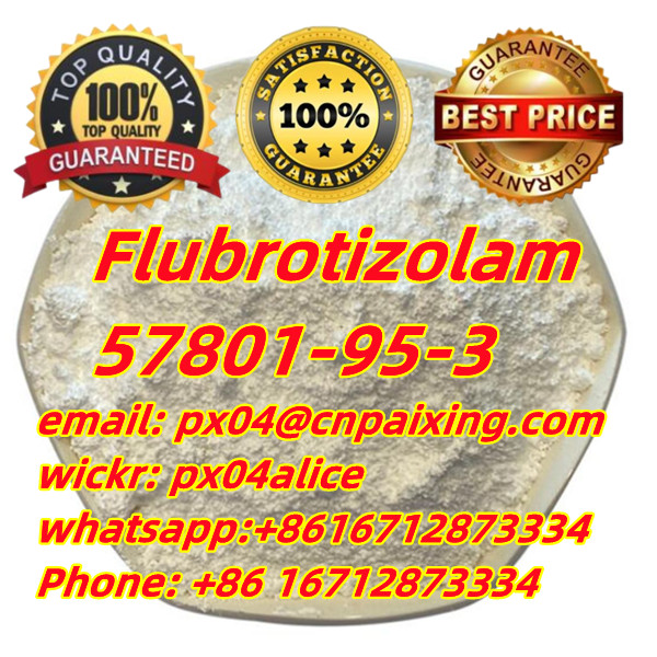Legit vendor supply 99% 57801-95-3 Flubrotizolam in stock
