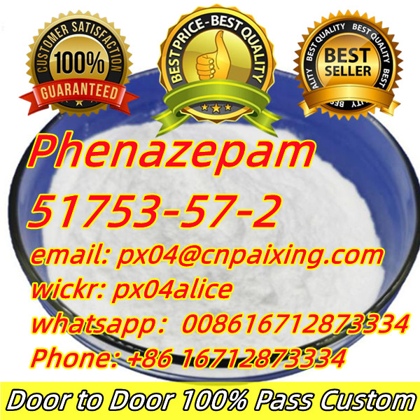 Legit vendor supply 99% 51753-57-2 Phenazepam in stock