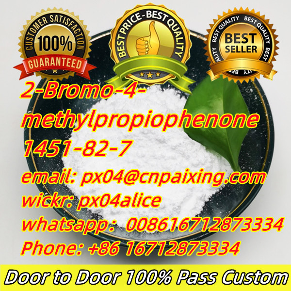 Legit vendor supply 99% 1451-82-72-Bromo-4'-methylpropiophenone in stock