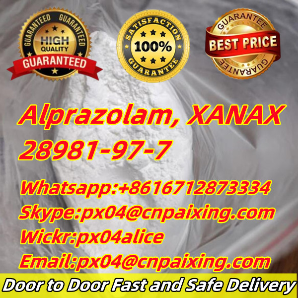 Legit vendor supply 99% 28981-97-7 xanax in stock
