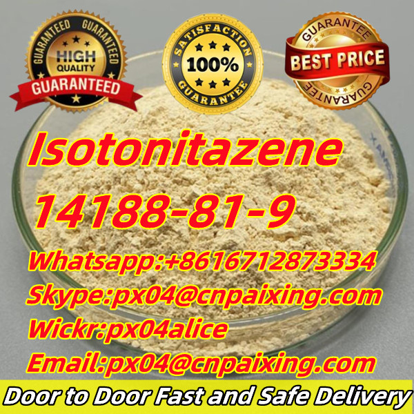 Legit vendor supply 99% sotonitazene, Iso cas14188-81-9 in stock