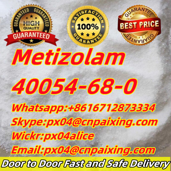 Wholesale benzos Metizolam cas40054-68-0 in stock