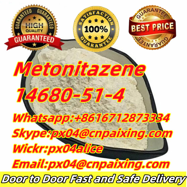 Legit vendor supply 99% 14680-51-4 Metonitazene in stock