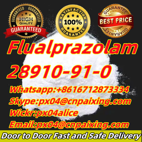 Legit vendor supply 99% 28910-91-0 Flualprazolam in stock