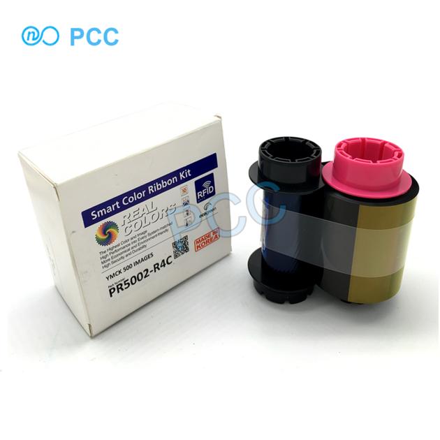 Compatible Nisca PR5002-R4C Color Ribbon - YMCK - 500 prints For PR-C201 Printer