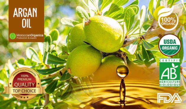 Culinary argan oil from morocco