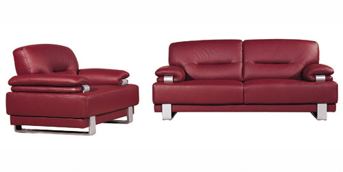 leather sofa