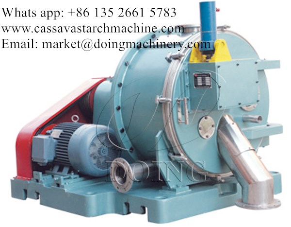 Cassava starch dewatering machine