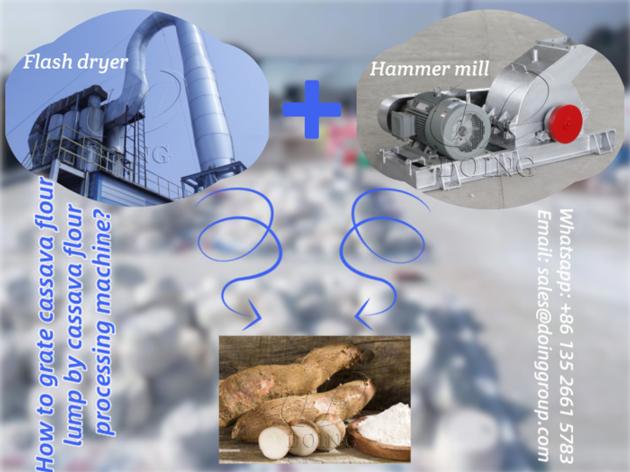 Negative Flash Dryer System for Cassava Flour Plant