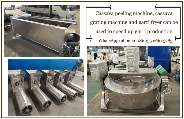 Cassava Garri Processing Plant For Medium