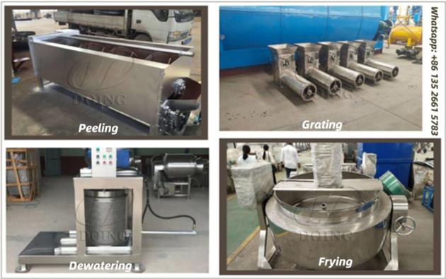 Cassava garri processing plant for medium scale use 