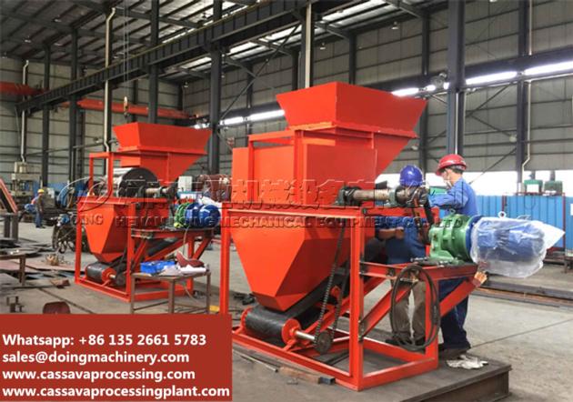 15t/h Input Complete Line of Cassava Roots Chopping Machine