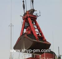 Four Ropes Clamshell Grab for bulk cargo loading