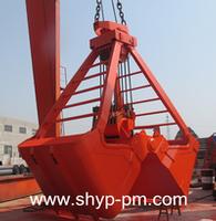 Four ropes bulk grab