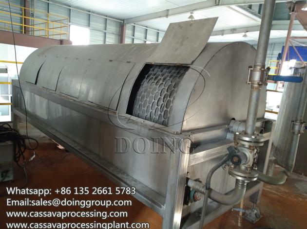 Good sieving effect and stable operation starch processing machine fine fiber sieve