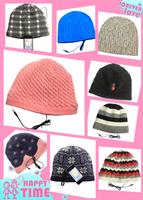 Fashionable Knitting Hat with earphone