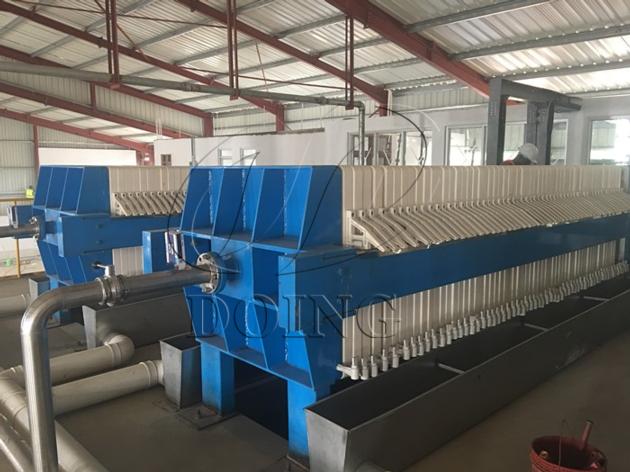 Cassava Flour Plate Frame Filter Press