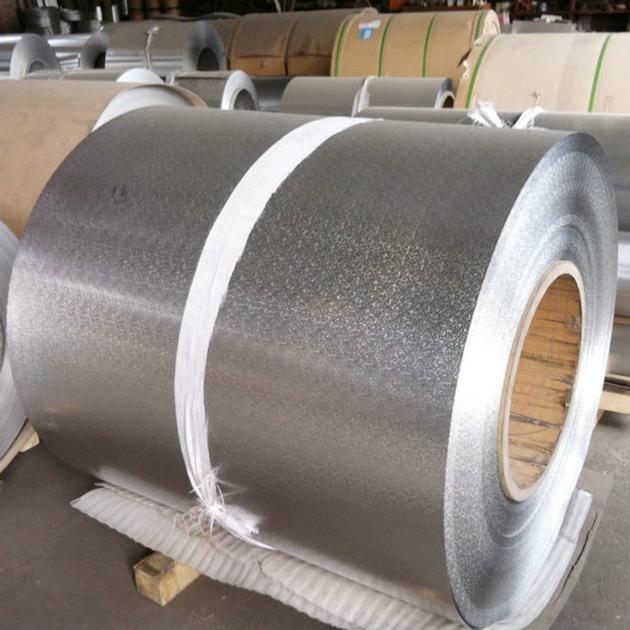 Thermal insulation embossed aluminum coil