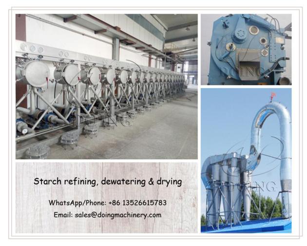 Sweet Potato Starch Extraction Machine In