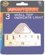 TAP, TRIPLE W/LIGHT BISCUIT