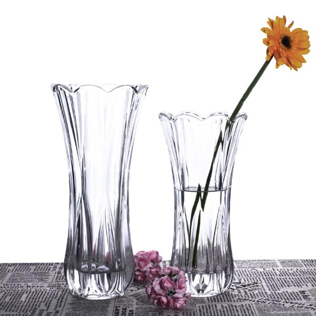 Luxury Crystal Vase Cheap Tall Glass